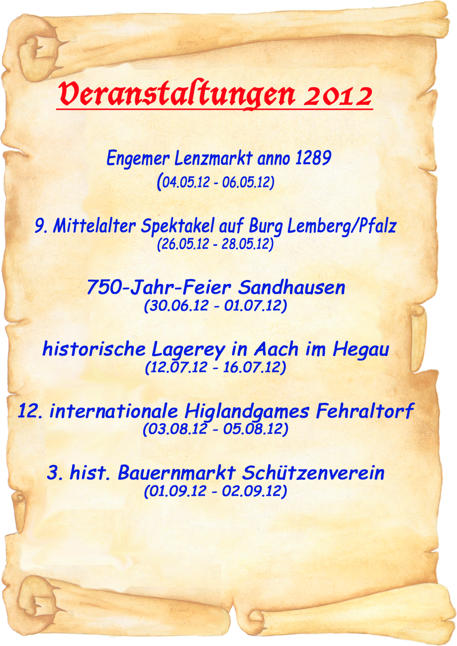 Bilder 2012
