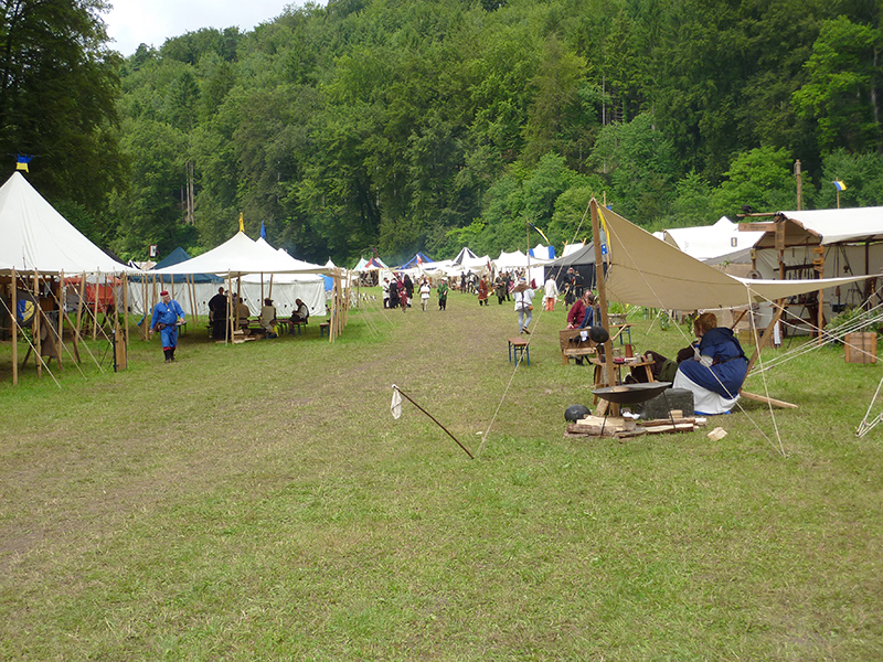 Leben Anno 1482 e. V. historische Lagerey in Aach im Hegau 2014