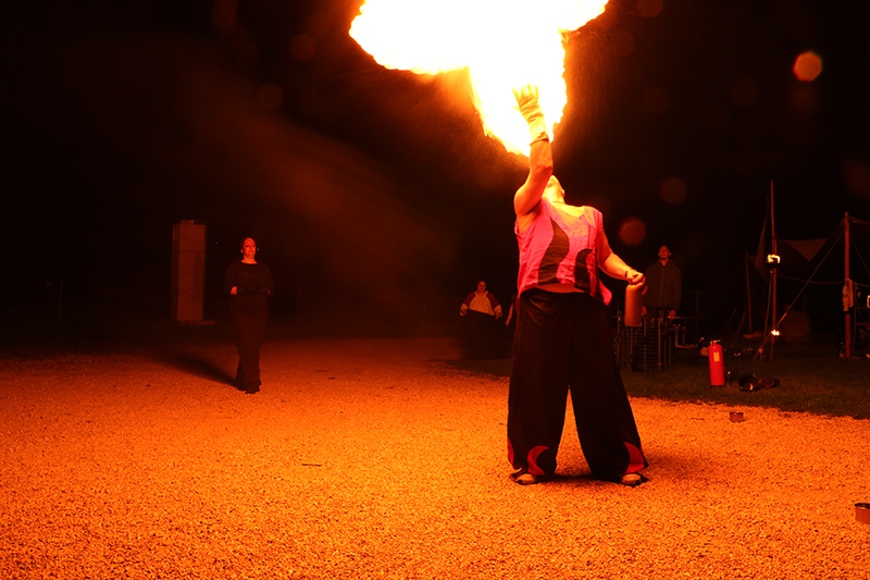 Feuershow Leben Anno 1482 e.V. - 11.06.2016