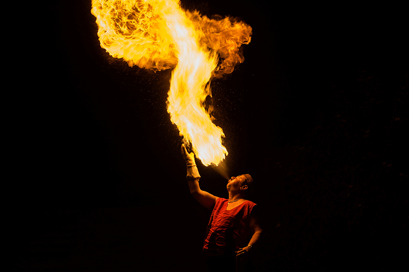 Feuershow Speyerer Geschichten 22.04.2017